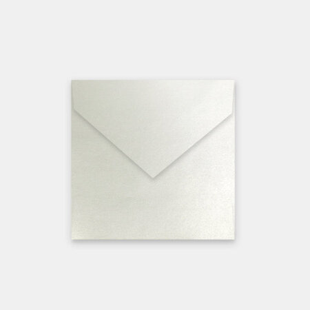 Lot de 50 enveloppes 140x140 mm metallisee quartz