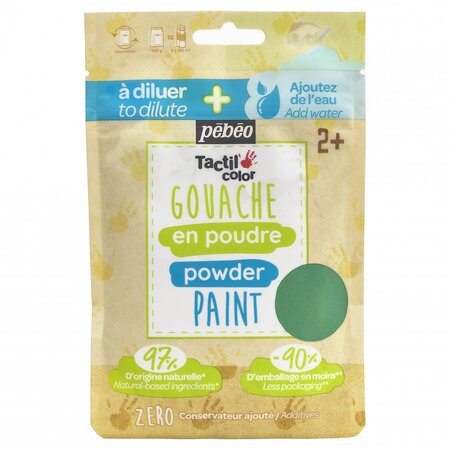 Gouache en poudre - 100 g - Vert
