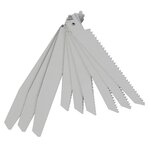 Ferm neuf pièces de lame de scie sauteuse rsa1001 acier