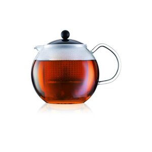 BODUM ASSAM Théiere piston filtre plastique 1L noir