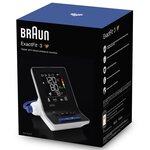Braun tensiomètre à bras exact fit 3 bua6150 noir