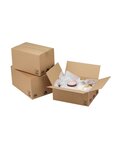 (lot  10 caisses) caisse américaine simple cannelure 800x600x600mm