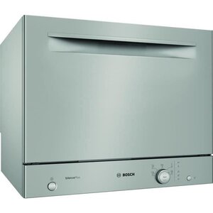 Lave-vaisselle compact pose libre bosh sks51e38eu série 2 - 6 couverts - l55cm - 49db - inox