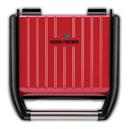 GEORGE FOREMAN Gril Acier M Rouge