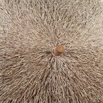 vidaXL Parasol en bambou avec toit en feuille de bananier 270 cm