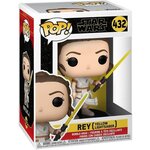 Figurine Funko Pop! Star Wars : Épisode 9 - Rey Sabre Bleu