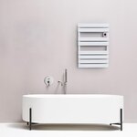 Sèche serviette électrique cameron blanc aluminium 500w