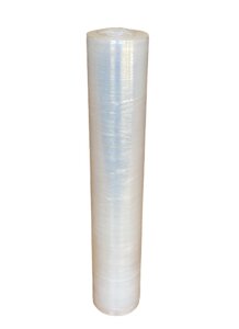 Lot de 6 film étirable transparent recyclable sans mandrins - 200 m x 450 mm x 30/35 μ