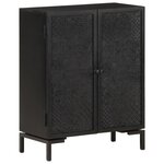 vidaXL Buffet 60x30x76 cm Bois de manguier massif