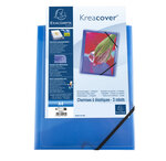 Chemise À Élastiques 3 Rabats Polypropylène Translucide Krea Cover - A4 - X 25 - Exacompta
