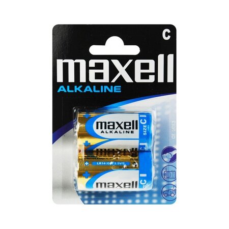 Piles alkaline lr14 baby c - maxell