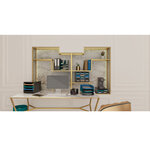 Porte-revues Mag-cube Neo Deco - Bleu De France - X 6 - Exacompta