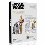Metal earth kit de modèle 3d marvel star wars r2d2 & c-3po 570276