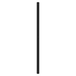 vidaXL Tête de lit métal noir 107 cm