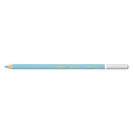 Crayon de couleur fusain pastel carbothello bleu gris clair stabilo