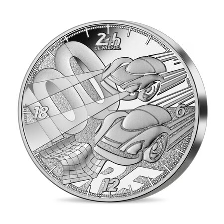 Monnaie de paris 2023 à“ 24h du mans - 10€ argent be