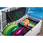 KETER Coffre en résine - 455 L - Blanc