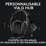 LOGITECH Casque Gaming sans fil G935 LIGHTSYNC avec son surround 7.1