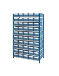 (PACK STOCKAGE) Pack de stockage à compartiments avec 84 Bacs ET 12 TABLETTES