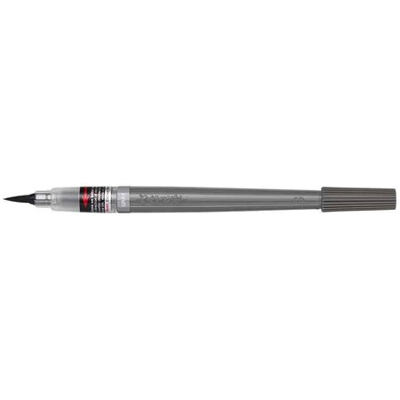 Stylo pinceau aquarelle colour brush pigment noir pentel arts