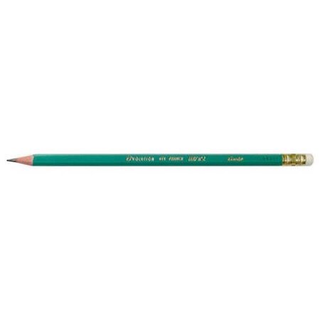 Crayon papier graphite Hexagonal ECO EVOLUTION 655 Résine Bout Gomme HB BIC