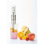 Ariete 886 pimmy mixeur plongeur 3 en 1 - 500 w - 1 vitesse + mode turbo - blanc et métal