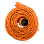 Prolongateur 16A HO5VV-F 2x 1 5 2P sans terre Orange 40m - Zenitech