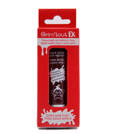 Tube de faux sang pour maquillage