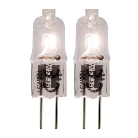 Lot de pépites halogènes G4 - 7W - Blanc chaud - 86 Lumen - 2800K - Zenitech