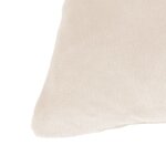 vidaXL Housses de coussin 4 Pièces Tissu 40x40 cm Blanc cassé