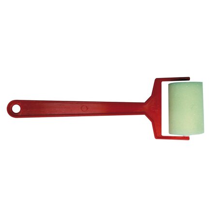 rouleau a peindre mousse l 45 mm diametre 30 mm Bleu ou Rouge JPC