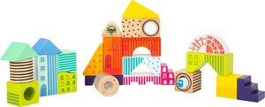 Blocs De Construction Monde Fantastique De 24 Pièces En Bois