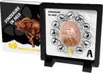 Pièce de monnaie en Cuivre 20 Cents g 25 Millésime 2023 Dinosaurs in Asia AURORACERATOPS RUGOSUS