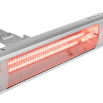 Tristar Chauffage murale pour patio KA-5277 2000 W Tube doré Argenté