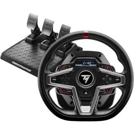 Thrustmaster t248 volant de course et pédales magnétiques  ps5  ps4  pc