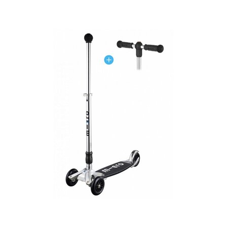 Trottinette  Kickboard Original Silver T-Bar et Joystick interchangeable