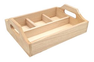 Plateau Organiseur de bureau 4 compatiments 19 8 x 14 9 x 6 2 cm