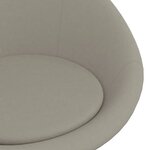 vidaXL Chaises à manger lot de 6 gris clair velours