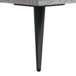 vidaXL Buffet Sonoma gris 34 5x34x90 cm Bois d'ingénierie