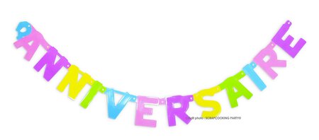 Guirlande Joyeux anniversaire 2m