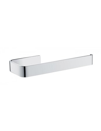 Anneau de serviette rectangulaire SOLO en laiton chromé 60 x2,5 x1,3 cm