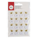 Puffy Sticker "Happy Clouds"  32 pces