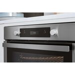 WHIRLPOOL OAKP9 555 PIX - Four électrique encastrable multifonction - Chaleur pulsée - 73 L - Pyrolyse - A+ - Inox