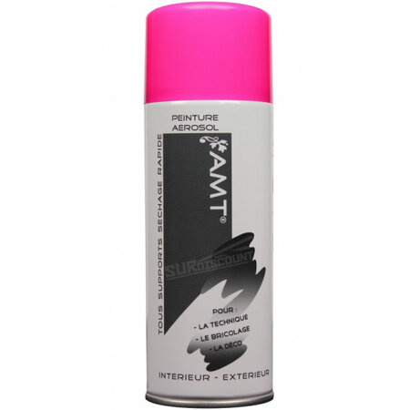 Bombe de peinture - rose fluo - amt