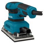 Makita ponceuse orbitale 190 w noir et bleu