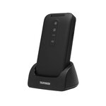 Téléphone portable à clapet avec facebook et whatsapp - telefunken tm 360 cosi- noir
