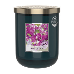 Grande bougie heart and home pois de senteur