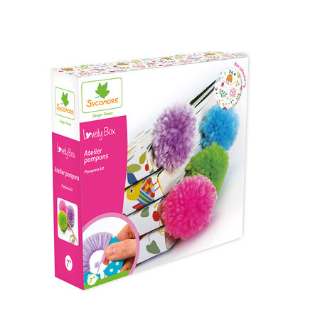 Lovely box Pompoms Kit couture
