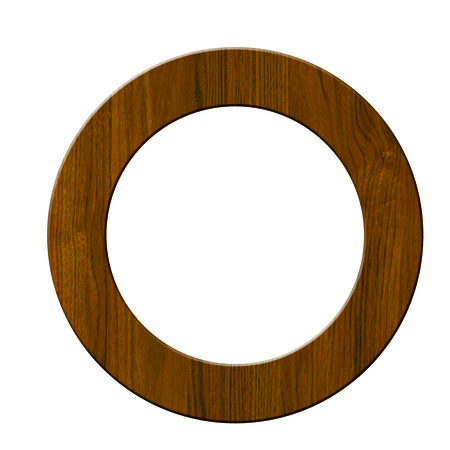 Numéro 0-numéro adhésif pour boîtes aux lettres - vinyle épais texturé  hauteur 50 mm - bois miel