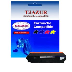 Toner compatible avec Brother TN325 TN326 TN329 pour Brother HL4570CDW, HL4570CDWT Cyan - 3 500 pages - T3AZUR